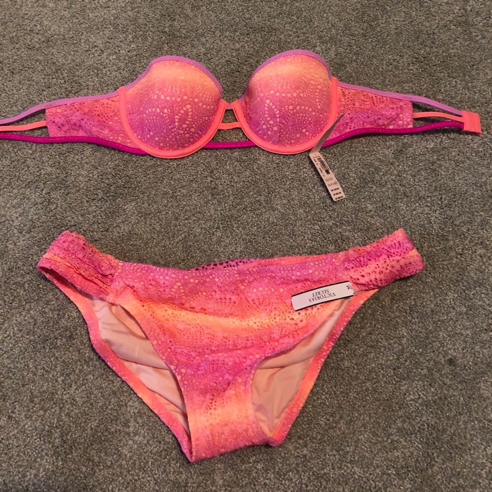 tops: $15, top & bottom: $25. All pieces: $40